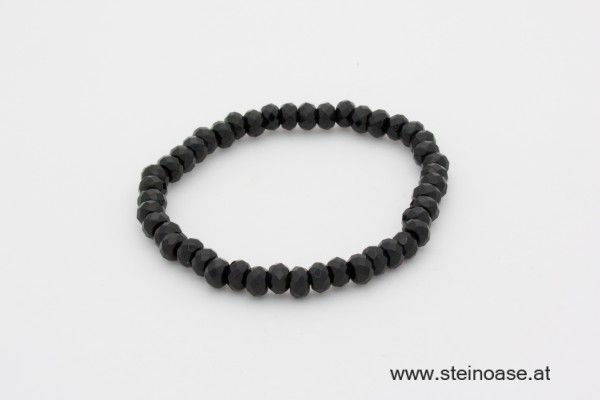 Armband Onyx facettiert